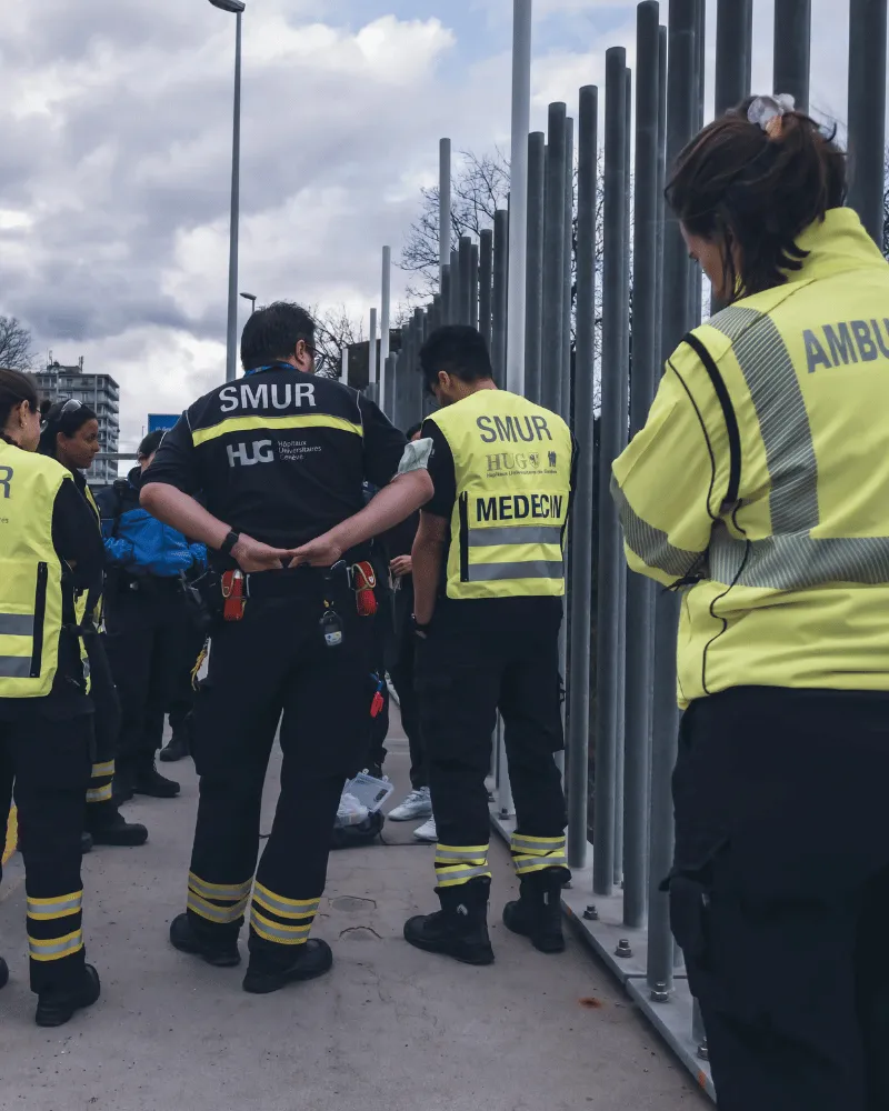 Garde sanitaire événementielle à Genève